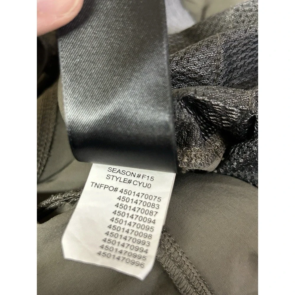 The North Face Pants‎ Outdoor Nylon Stretch Belted Green/brown Mens Size 38x33